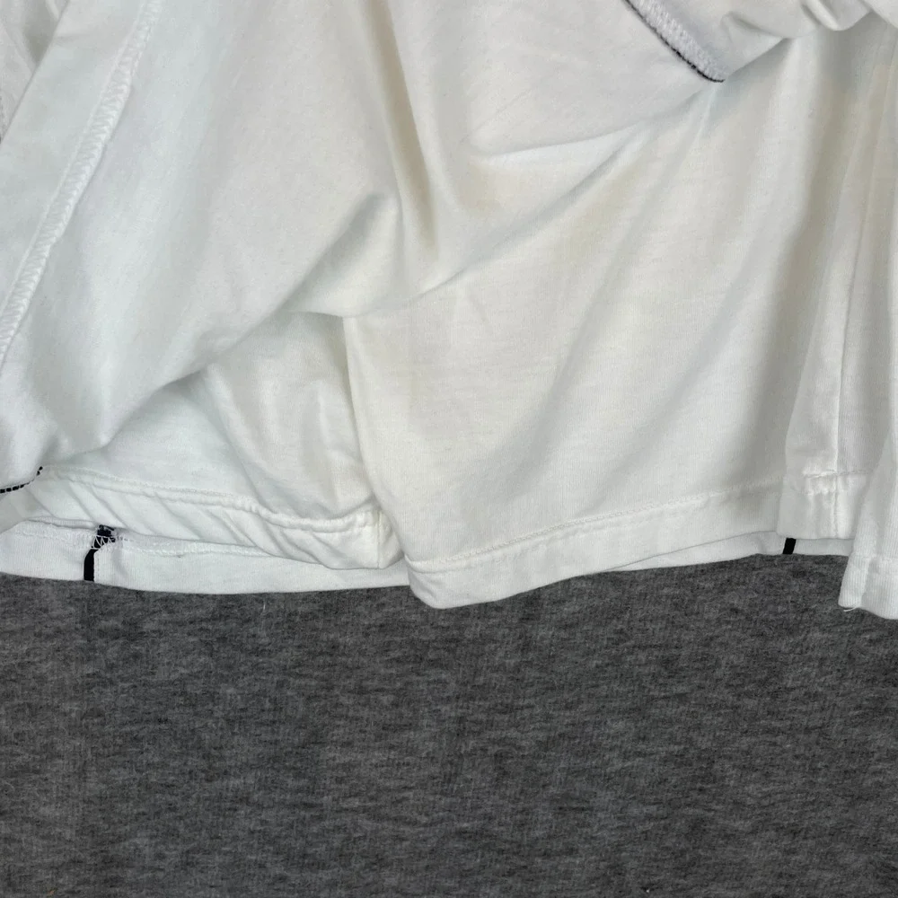 Kids Wilson Tennis Skirt‎ White Navy Trim Athletic Skort Size XS
